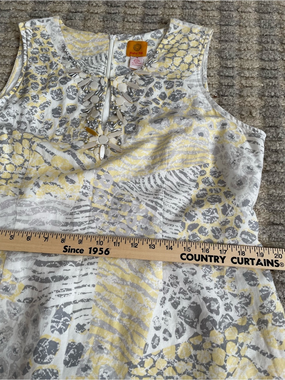 Ruby Rd. Linen dress - Picture 8 of 10